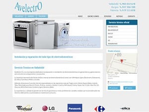 Diseño página web Avelectro