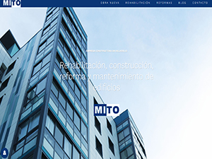 Diseño web para empresa constructora en Valladolid
